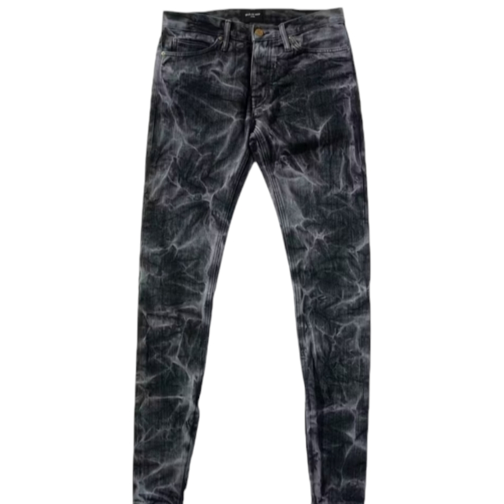Fear of God Men's Selvedge Denim Holy Water Jeans Size 36 Grungecore Streetwear